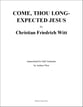 Come, Thou Long-Expected Jesus Orchestra sheet music cover